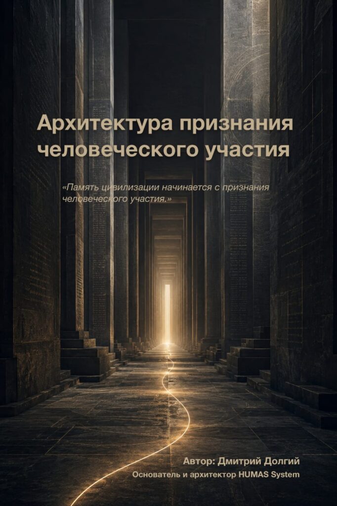 Архитектура признания человеческого участия — Память цивилизации начинается с признания человеческого участия